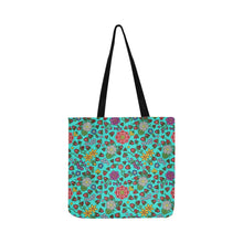 Load image into Gallery viewer, Berry Pop Turquoise Reusable Shopping Bag
