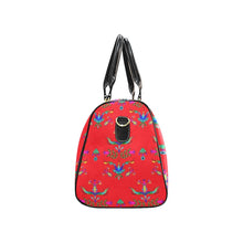 Load image into Gallery viewer, Dakota Damask Red Waterproof Travel Bag
