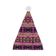 Load image into Gallery viewer, Between the Mountains Berry Santa Hat
