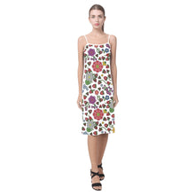 Load image into Gallery viewer, Berry Pop White Alcestis Slip Dress
