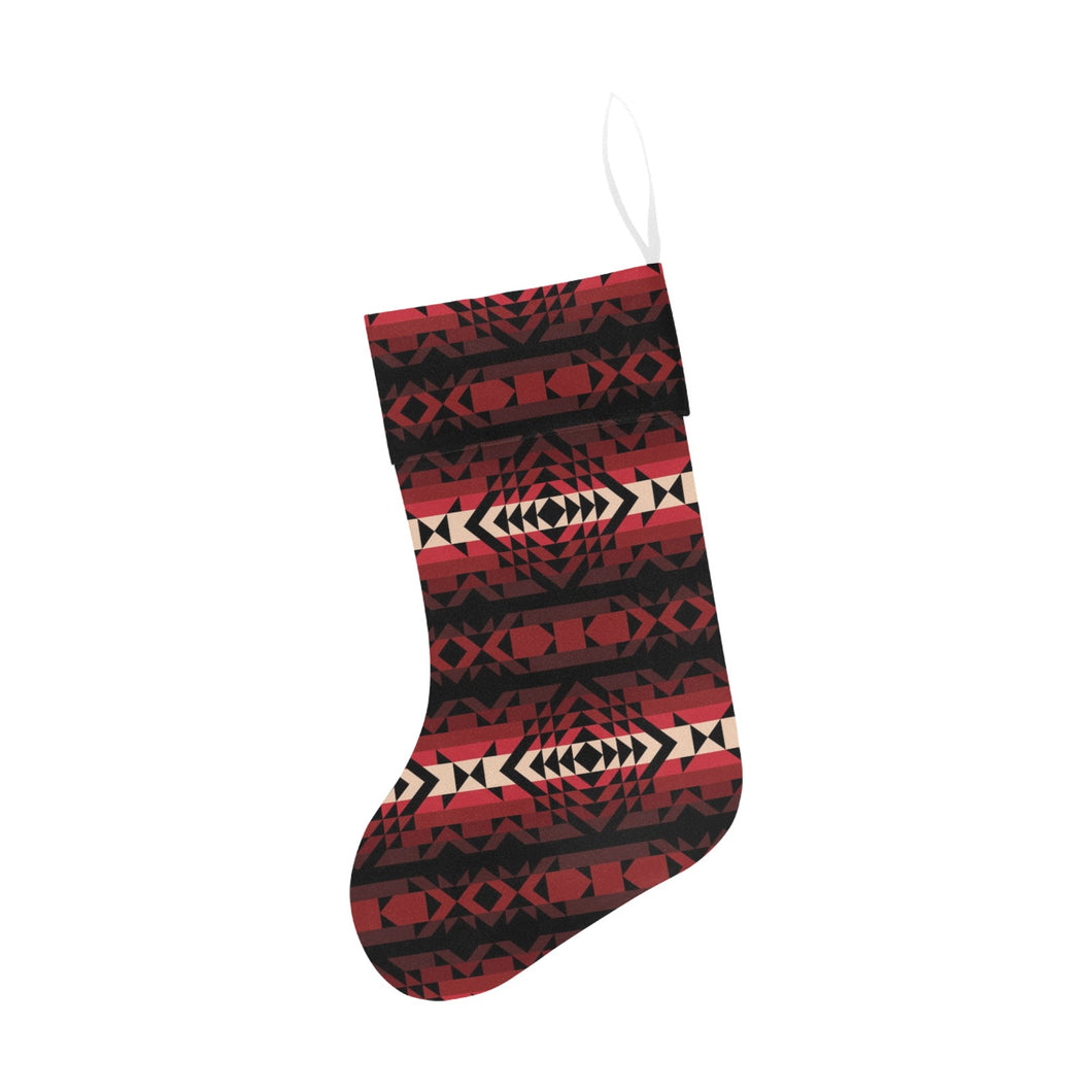 Black Rose Christmas Stocking