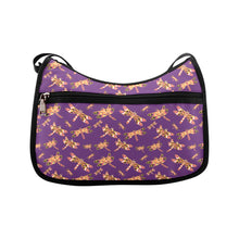 Load image into Gallery viewer, Gathering Yellow Purple Crossbody Bags
