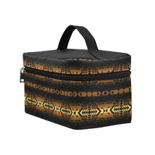 Load image into Gallery viewer, Black Rose Spring Canyon Tan Cosmetic Bag
