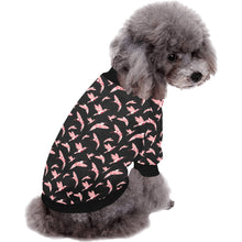 Load image into Gallery viewer, Strawberry Black Pet Dog Round Neck Shirt
