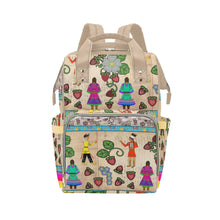 Load image into Gallery viewer, Love Stories Multi-Function Diaper Backpack/Diaper Bag
