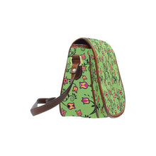 Load image into Gallery viewer, LightGreen Yellow Star Saddle Bag
