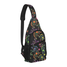 Load image into Gallery viewer, Neon Floral Bears Chest Bag
