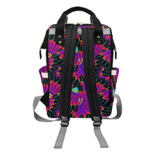 Load image into Gallery viewer, Eagle Feather Remix Multi-Function Diaper Backpack/Diaper Bag
