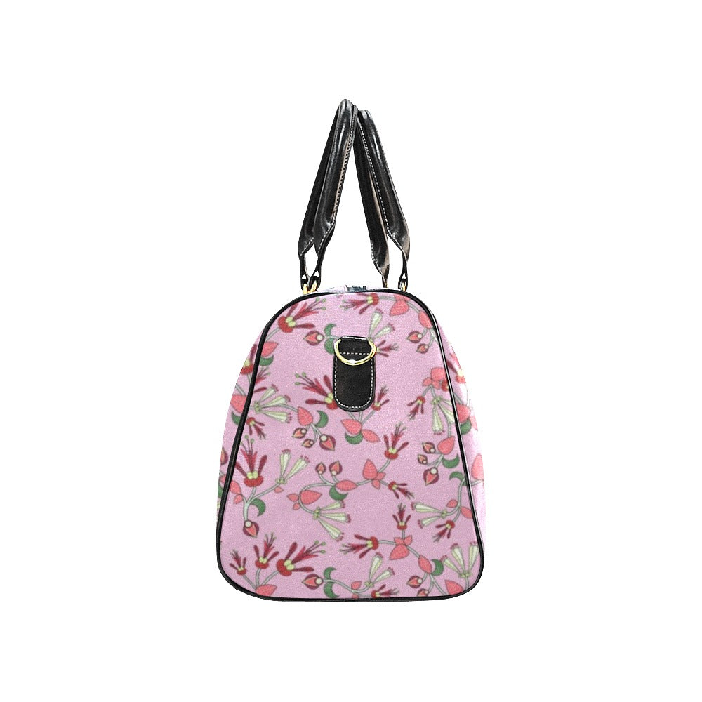 Strawberry Floral New Waterproof Travel Bag/Small