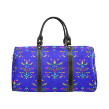 Load image into Gallery viewer, Dakota Damask Blue Waterproof Travel Bag
