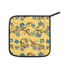 Load image into Gallery viewer, Blue Trio Tuscan Oven Mitt &amp; Pot Holder
