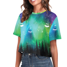 Load image into Gallery viewer, Aurora Medicine Animals Crop Top
