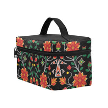 Load image into Gallery viewer, Floral Beadwork Six Bands Cosmetic Bag
