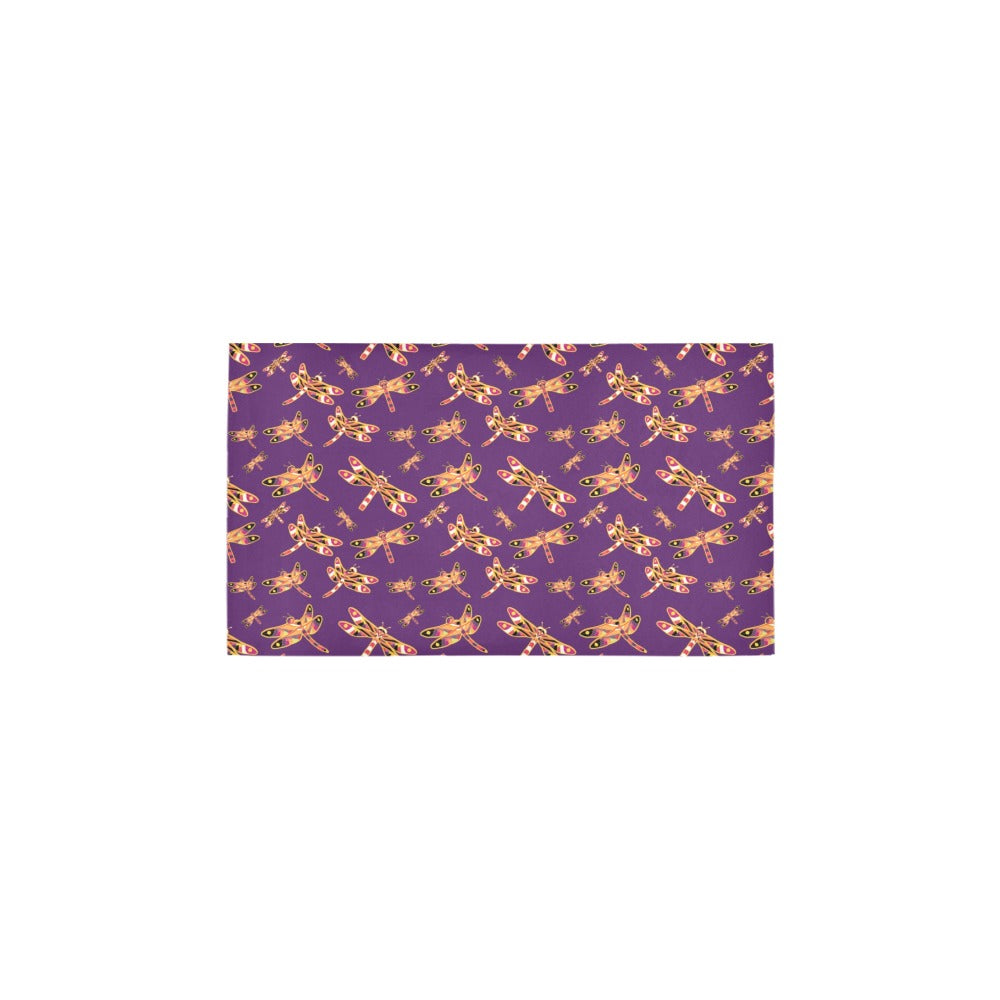 Gathering Yellow Purple Bath Rug 16''x 28''