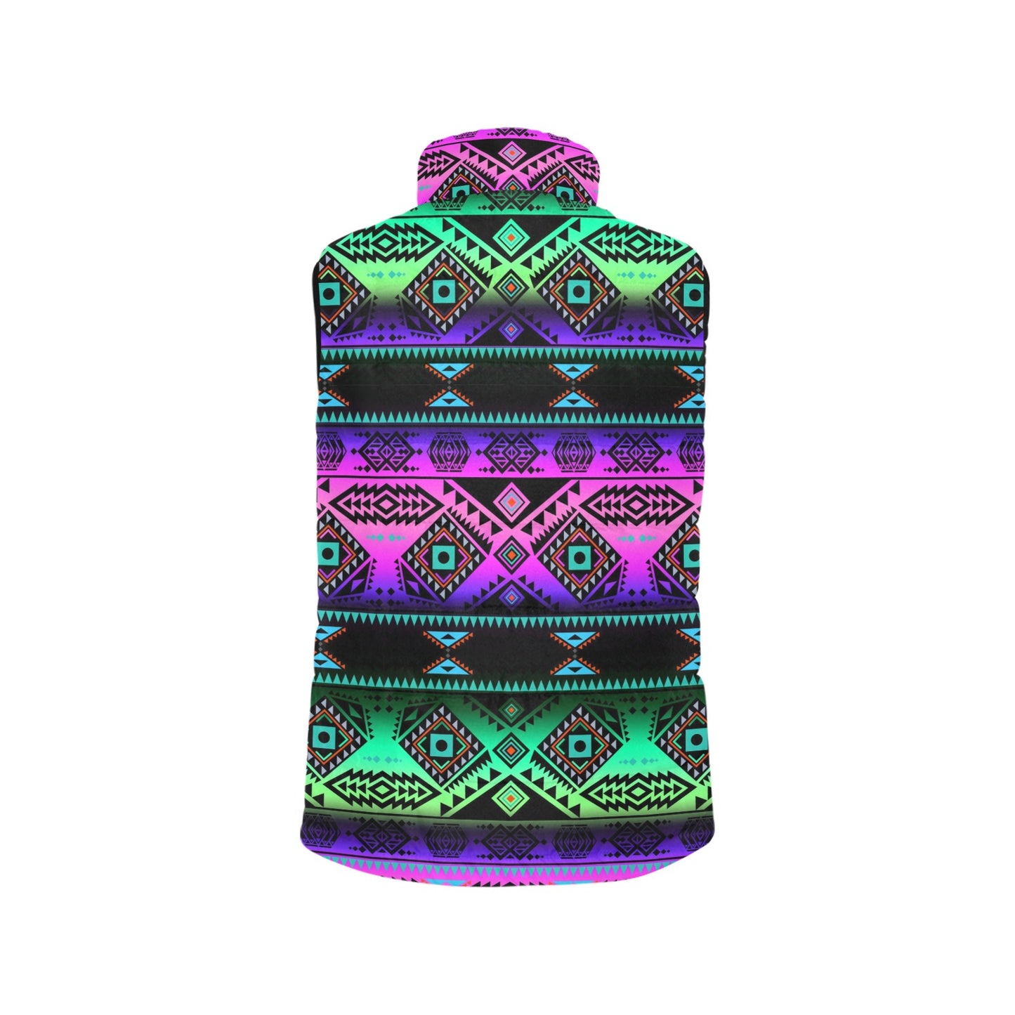 California Coast Sunrise Women's Padded Vest Jacket