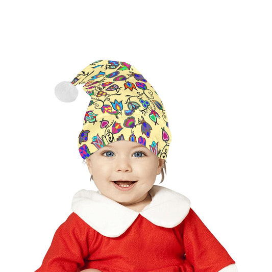 Indigenous Paisley Vanilla Santa Hat