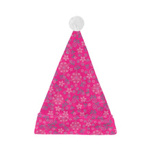 Load image into Gallery viewer, Berry Picking Pink Santa Hat
