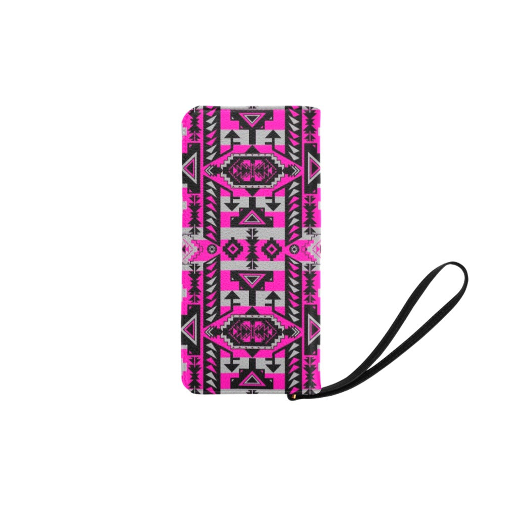 Chiefs Mountain Stunning Sunset Clutch