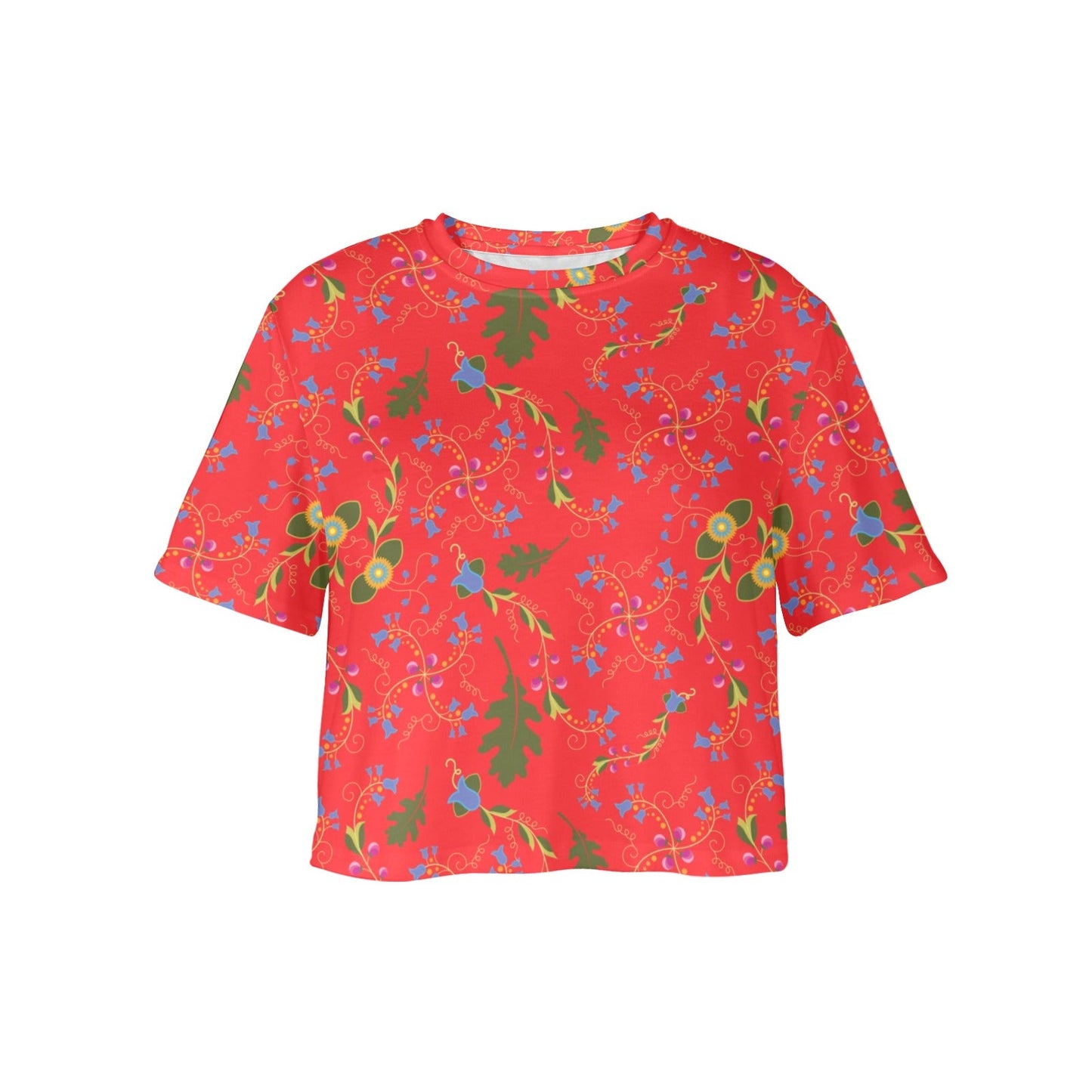 Vine Life Scarlet Crop Top