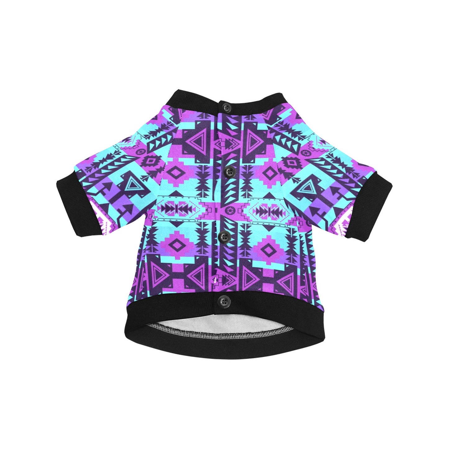 Chiefs Mountain Moon Shadow Pet Dog Round Neck Shirt