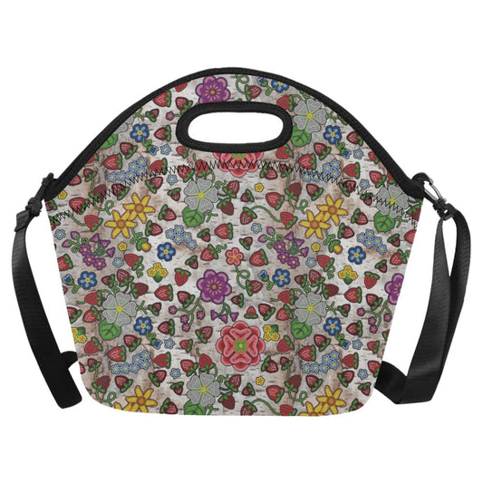 Berry Pop Br Bark Neoprene Lunch Bag/Large