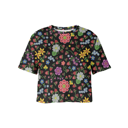 Berry Pop Midnight Crop Top