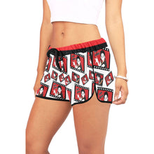 Load image into Gallery viewer, Sailor Skoden Shorts White Women&#39;s Relaxed Shorts (Model L19)
