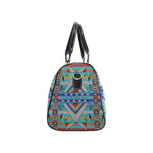 Load image into Gallery viewer, Medicine Blessing Turquoise Waterproof Travel Bag
