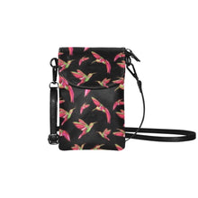 Load image into Gallery viewer, Red Swift Colourful Black Small Cell Phone Purse

