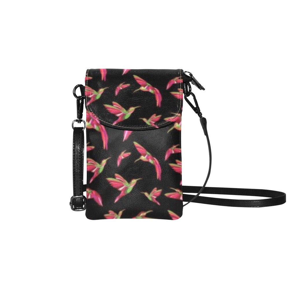 Red Swift Colourful Black Small Cell Phone Purse