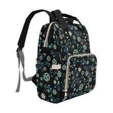 Load image into Gallery viewer, Ocean Bloom Multi-Function Diaper Backpack/Diaper Bag
