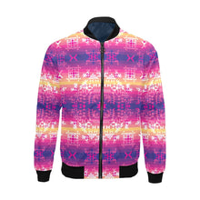 Load image into Gallery viewer, Soleil Overlay Bomber Jacket for Men
