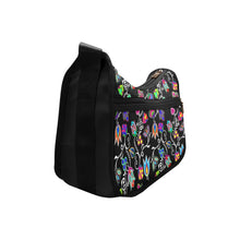Load image into Gallery viewer, Indigenous Paisley Black Crossbody Bags

