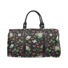 Load image into Gallery viewer, Strawberry Dreams Midnight Waterproof Travel Bag
