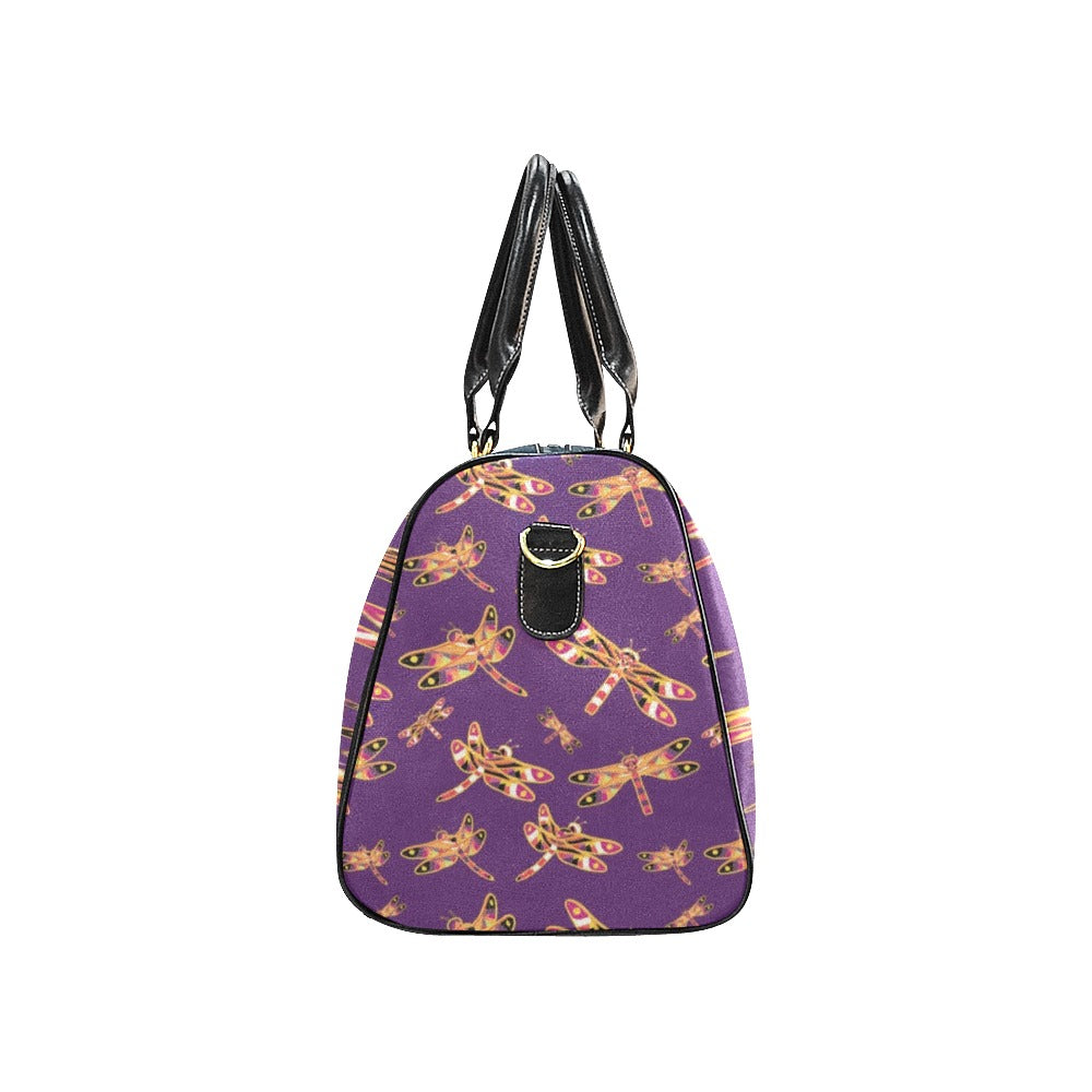 Gathering Yellow Purple New Waterproof Travel Bag/Small