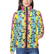 Load image into Gallery viewer, Powwow Carnival Women&#39;s Stand Collar Padded Jacket
