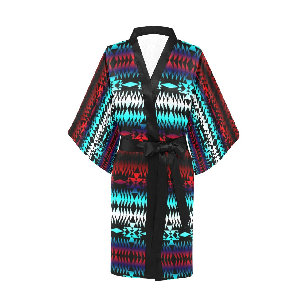 In Between Two Worlds Kimono Robe