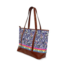 Load image into Gallery viewer, Culture in Nature Blue Tote Handbag
