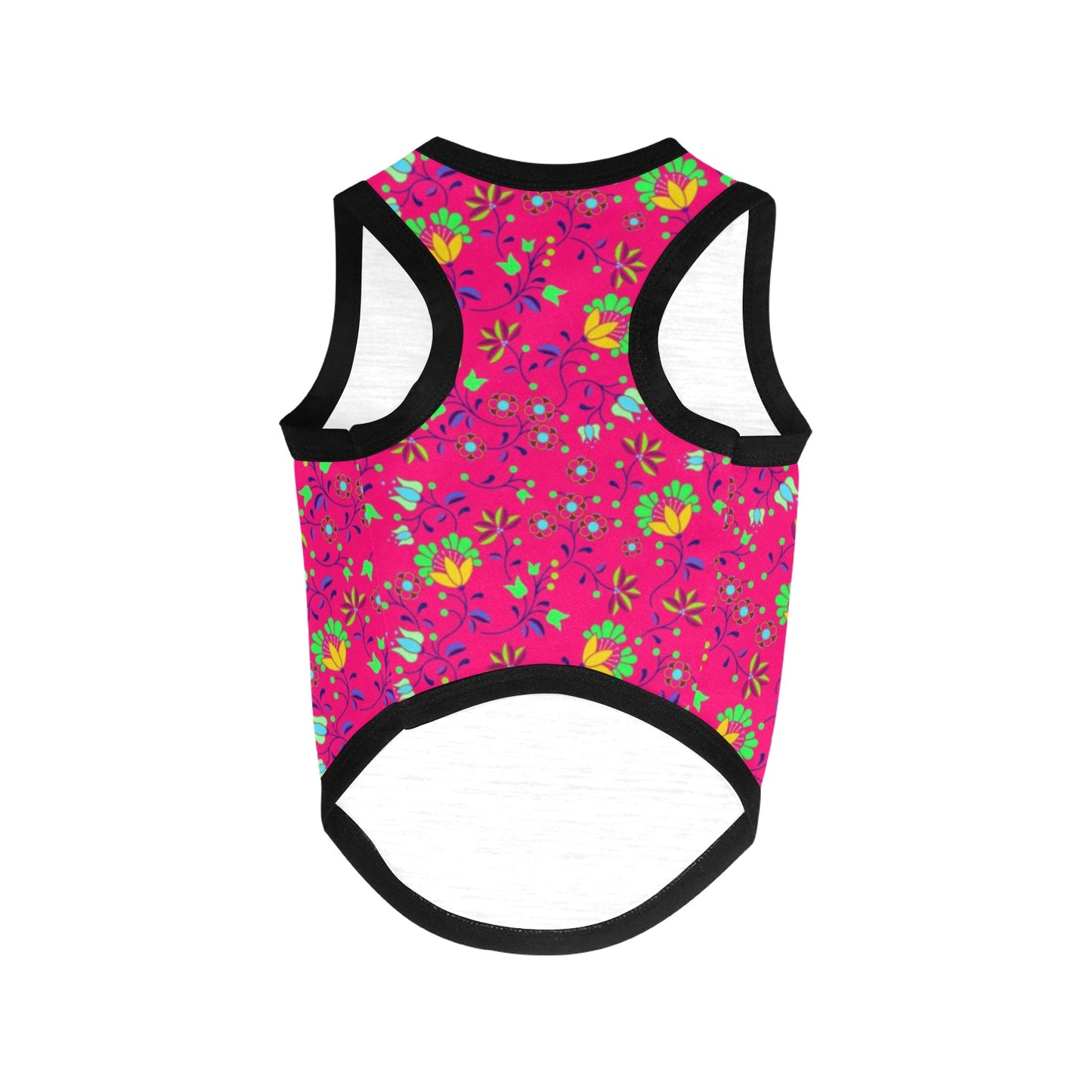 Fleur Indigine Rouge Pet Tank Top