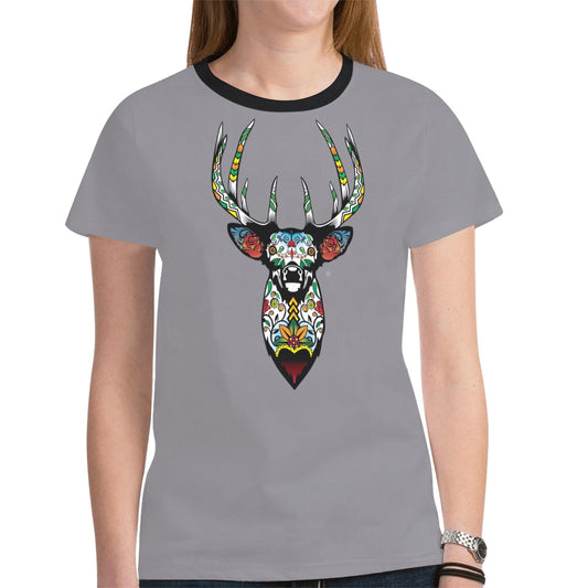 Elk Spirit Guide Dark Gray Tee