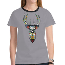 Load image into Gallery viewer, Elk Spirit Guide (Dark Gray) New T-shirt for Women
