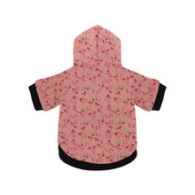 Load image into Gallery viewer, Swift Floral Peach Rouge Remix Pet Dog Hoodie
