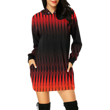 Load image into Gallery viewer, Fire Rattler Horizon Hoodie Dress
