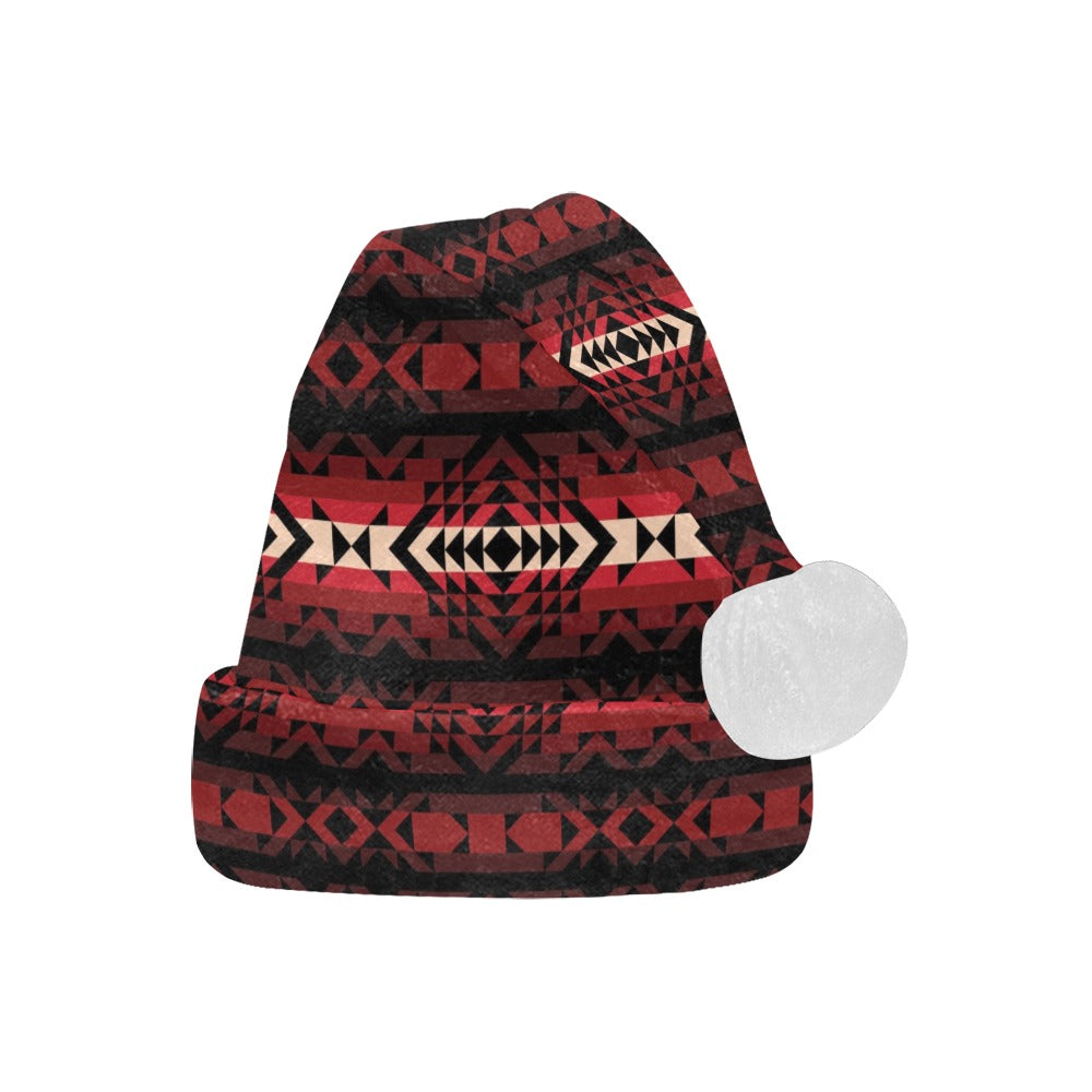 Black Rose Santa Hat