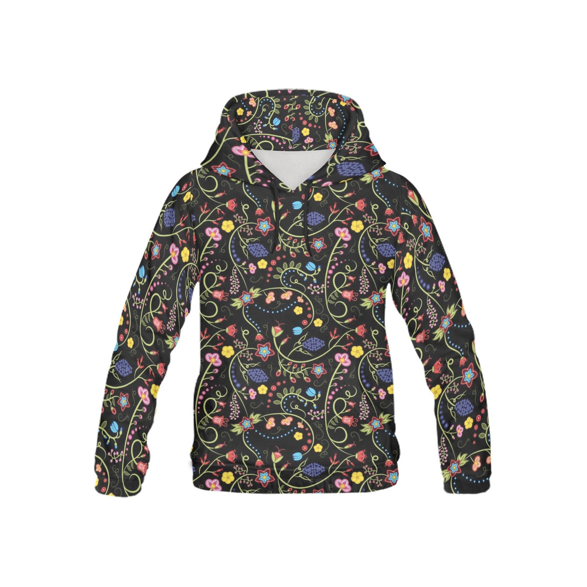 Fresh Fleur Midnight Youth Hoodie