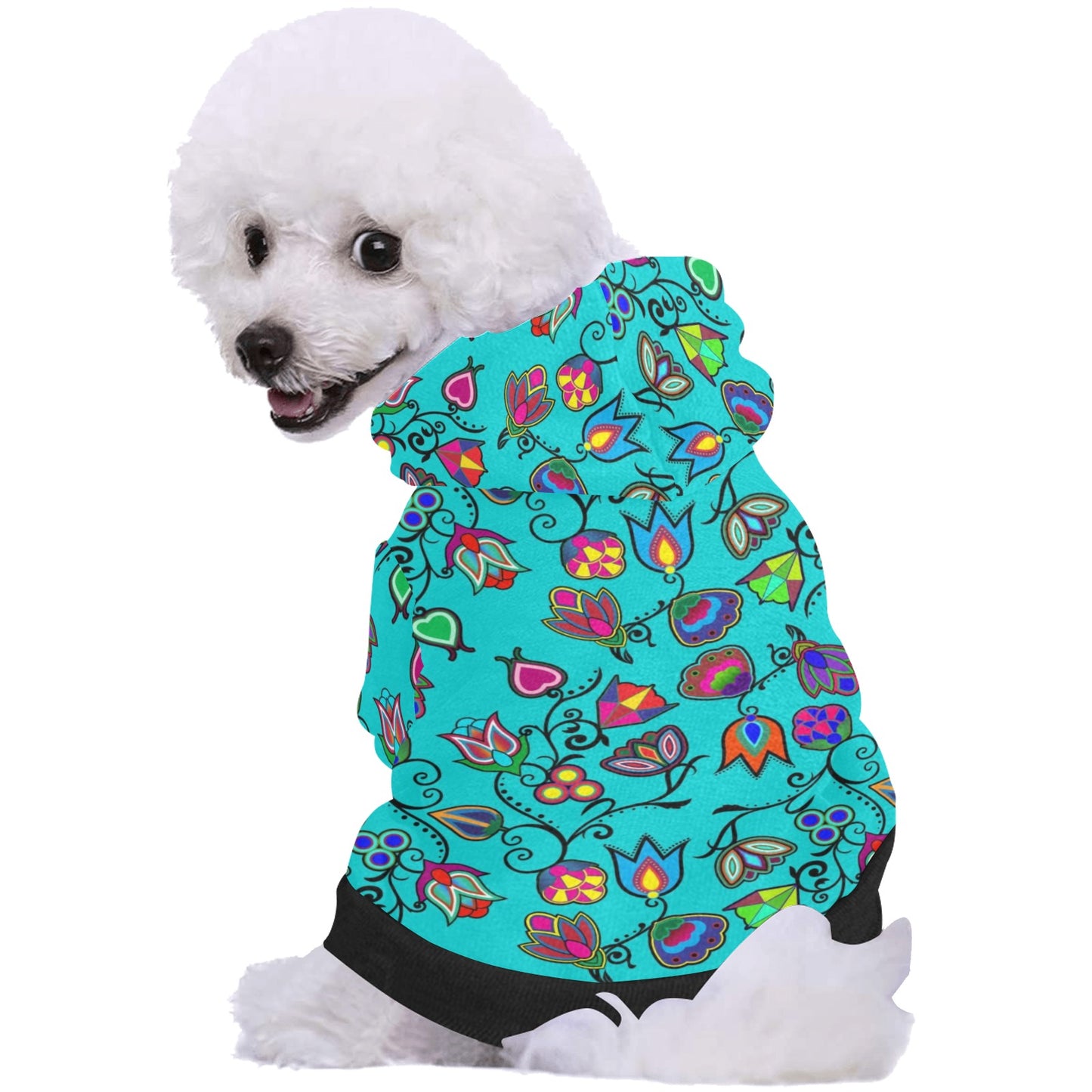 Indigenous Paisley Sky Pet Dog Hoodie