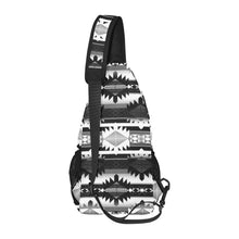 Load image into Gallery viewer, Okotoks Black and White Chest Bag
