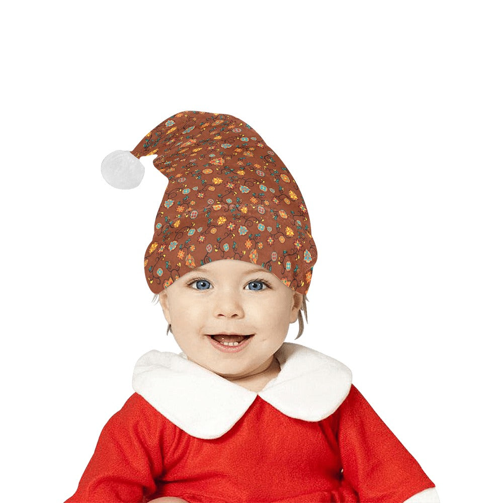 Fire Bloom Shade Santa Hat