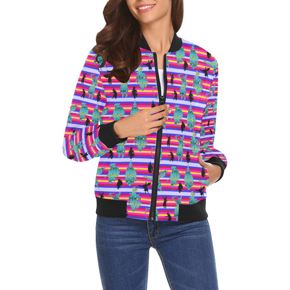 Dancers Sky Dance Bomber Jacket for Women