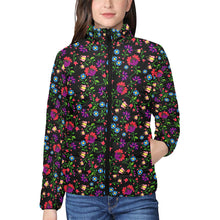 Load image into Gallery viewer, Fleur Indigine Women&#39;s Stand Collar Padded Jacket
